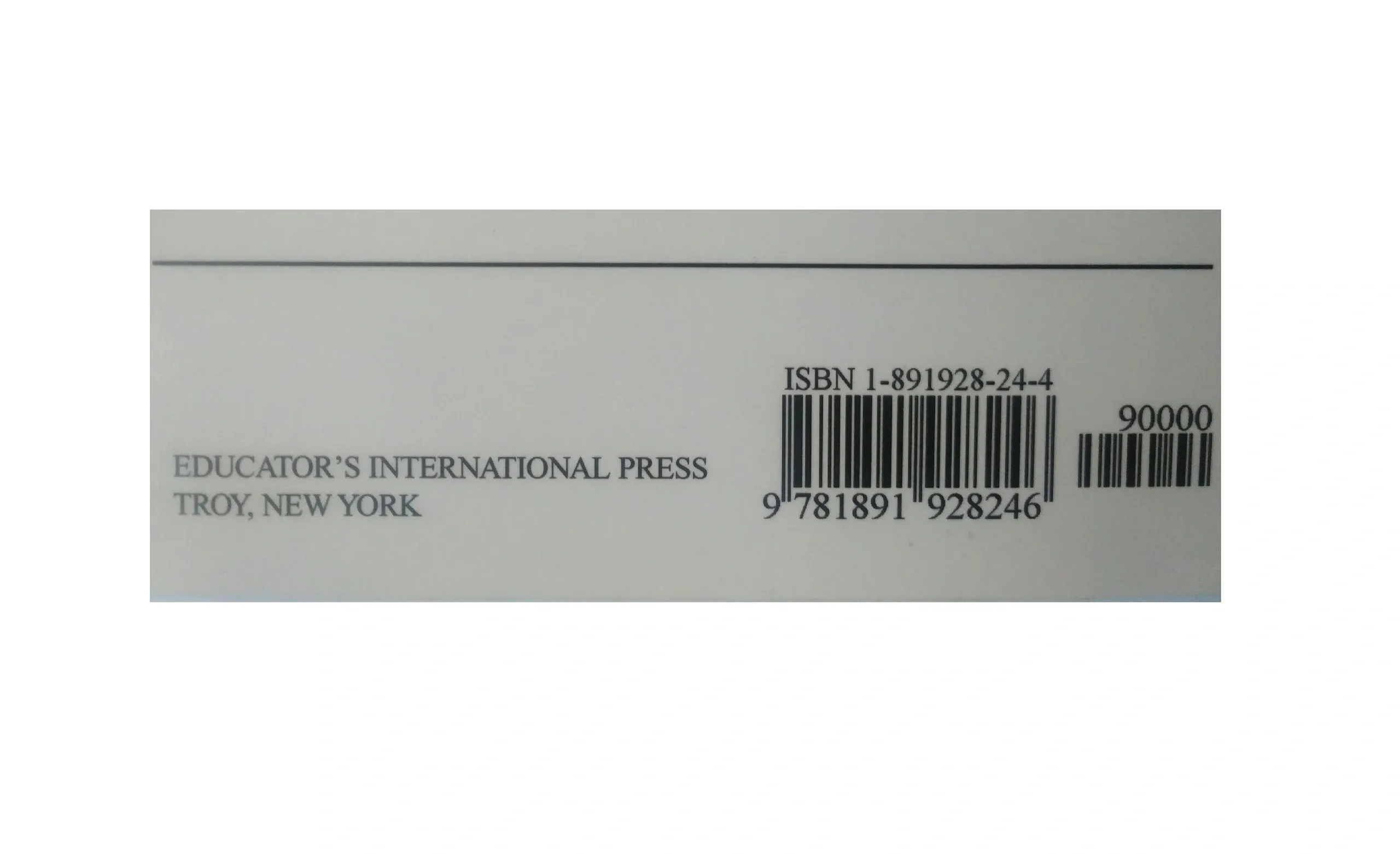 ISBN setup